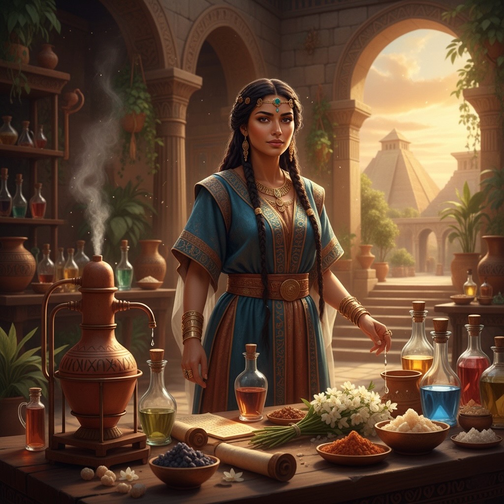 The Scented Echoes of Time: A Journey Through the Ancient Art of Perfumery